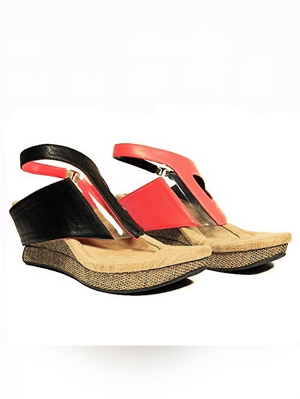 MODZORI Amaya Reversible Wedge Sandals US 9
